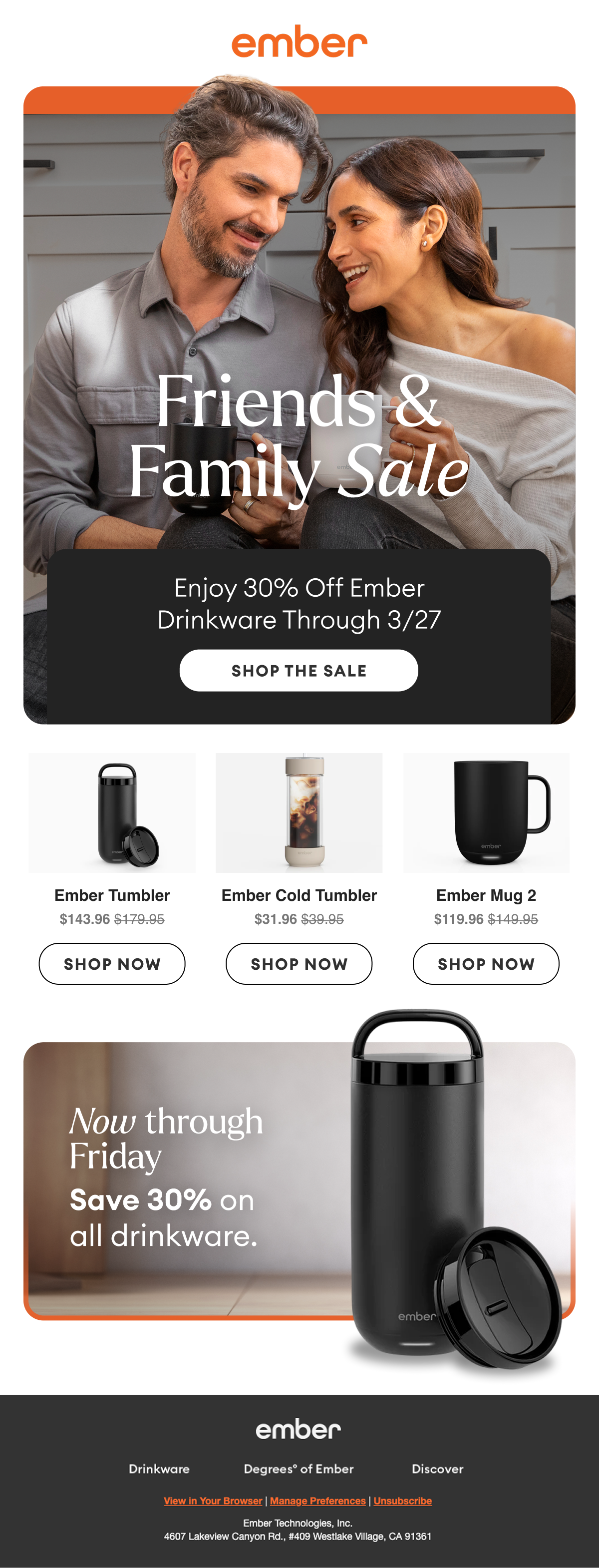 Ember — Friends & family sale