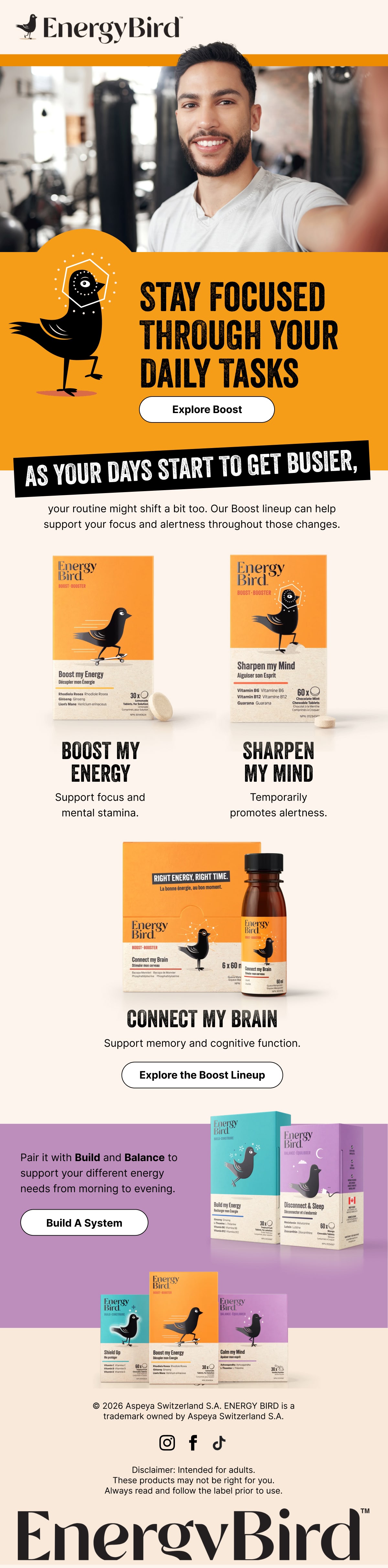 EnergyBird — Product Promotion
