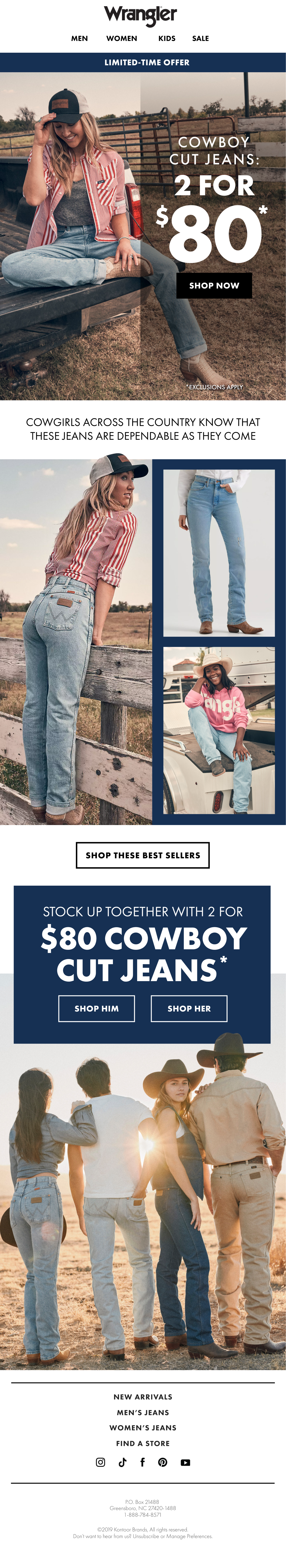 Wrangler — Promotion